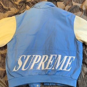 Supreme Varsity Jacket Light Blue